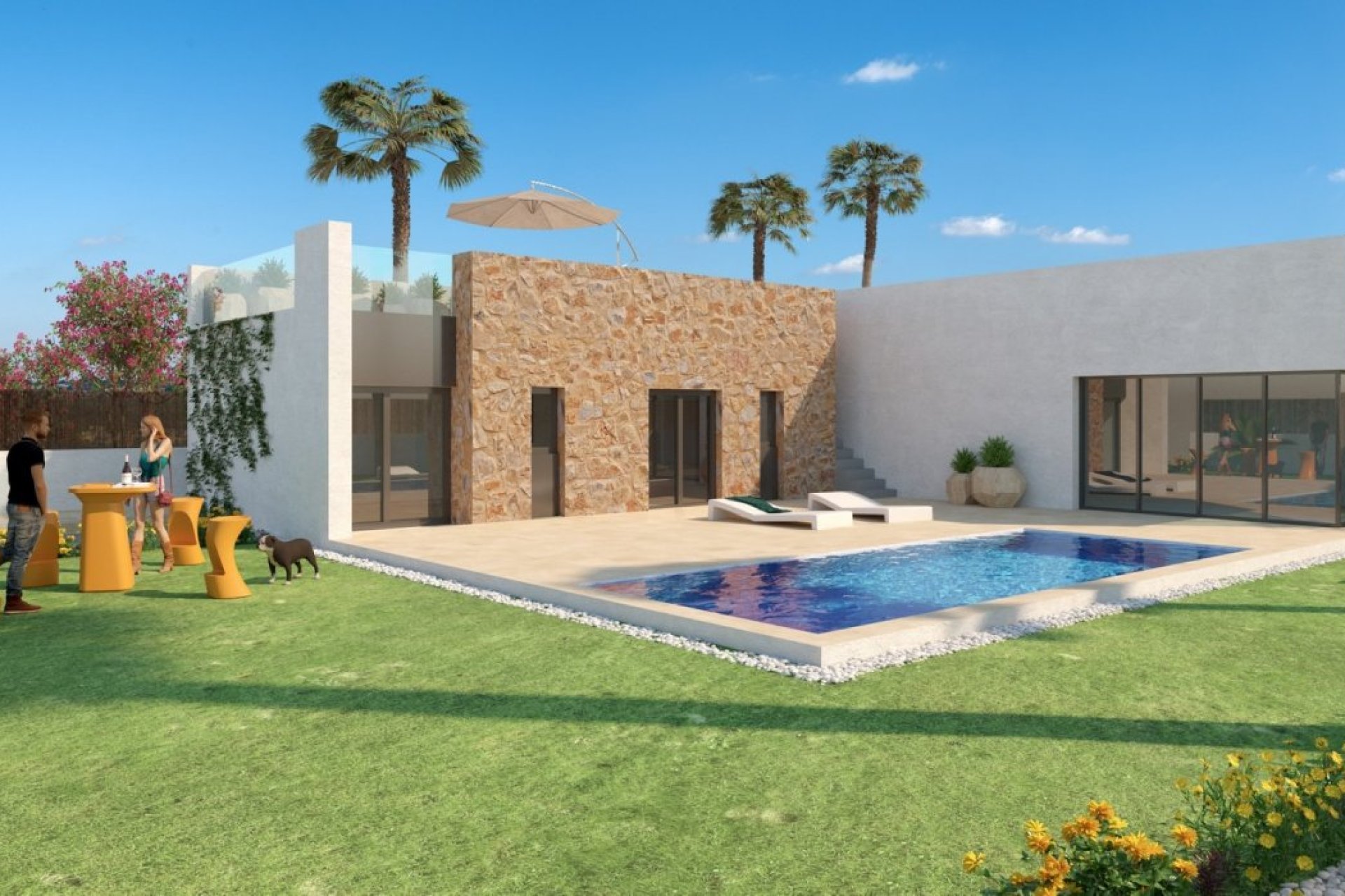 Obra nueva - Villa -
Algorfa - La Finca Golf