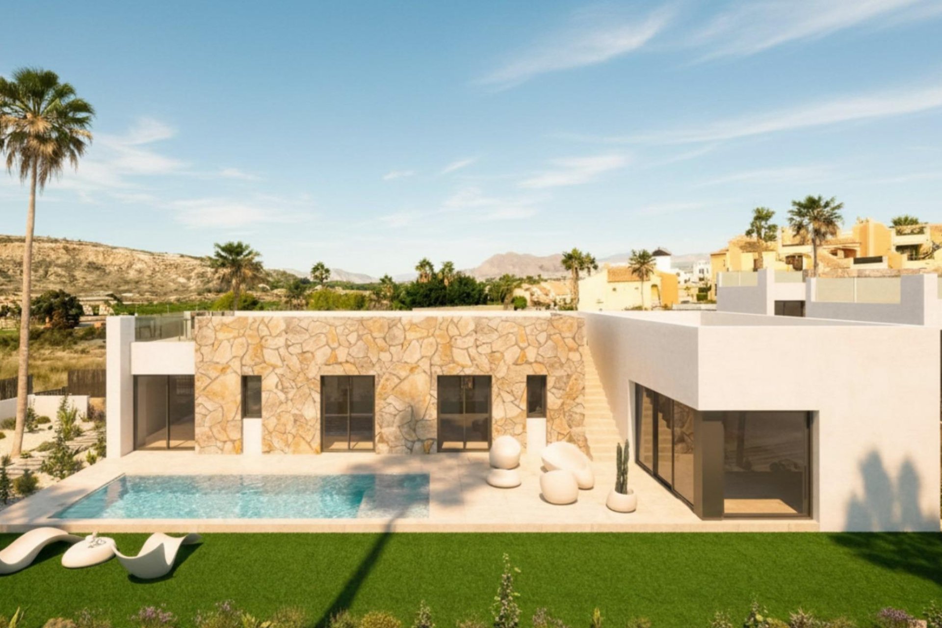 Obra nueva - Villa -
Algorfa - La Finca Golf