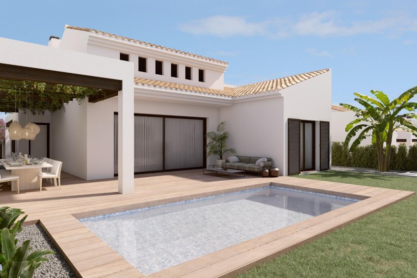 Obra nueva - Villa -
Algorfa - La Finca Golf