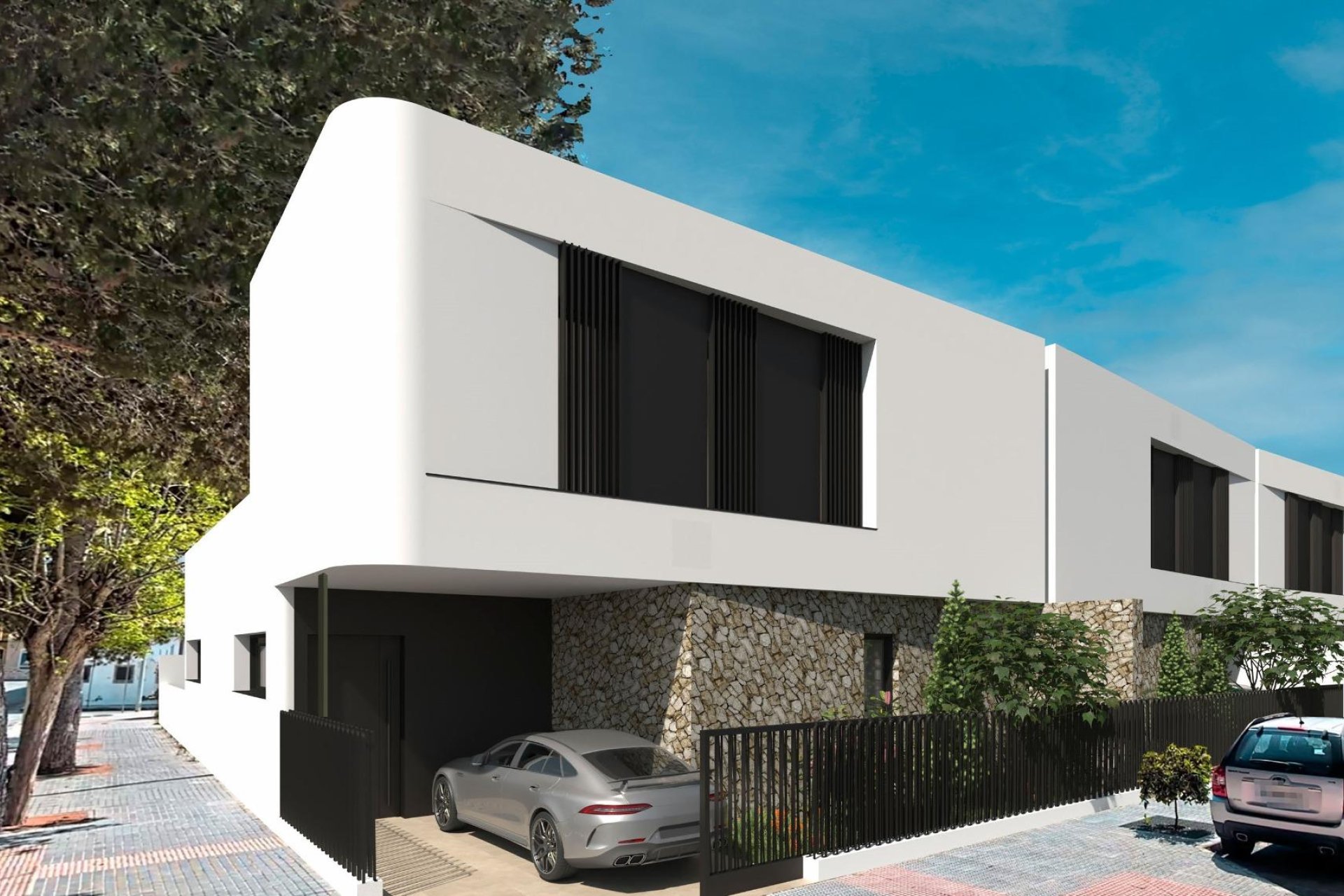 Obra nueva - Villa -
Almoradi - Las Heredades