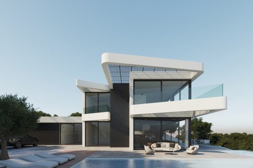 Obra nueva - Villa -
Altea - Santa Clara