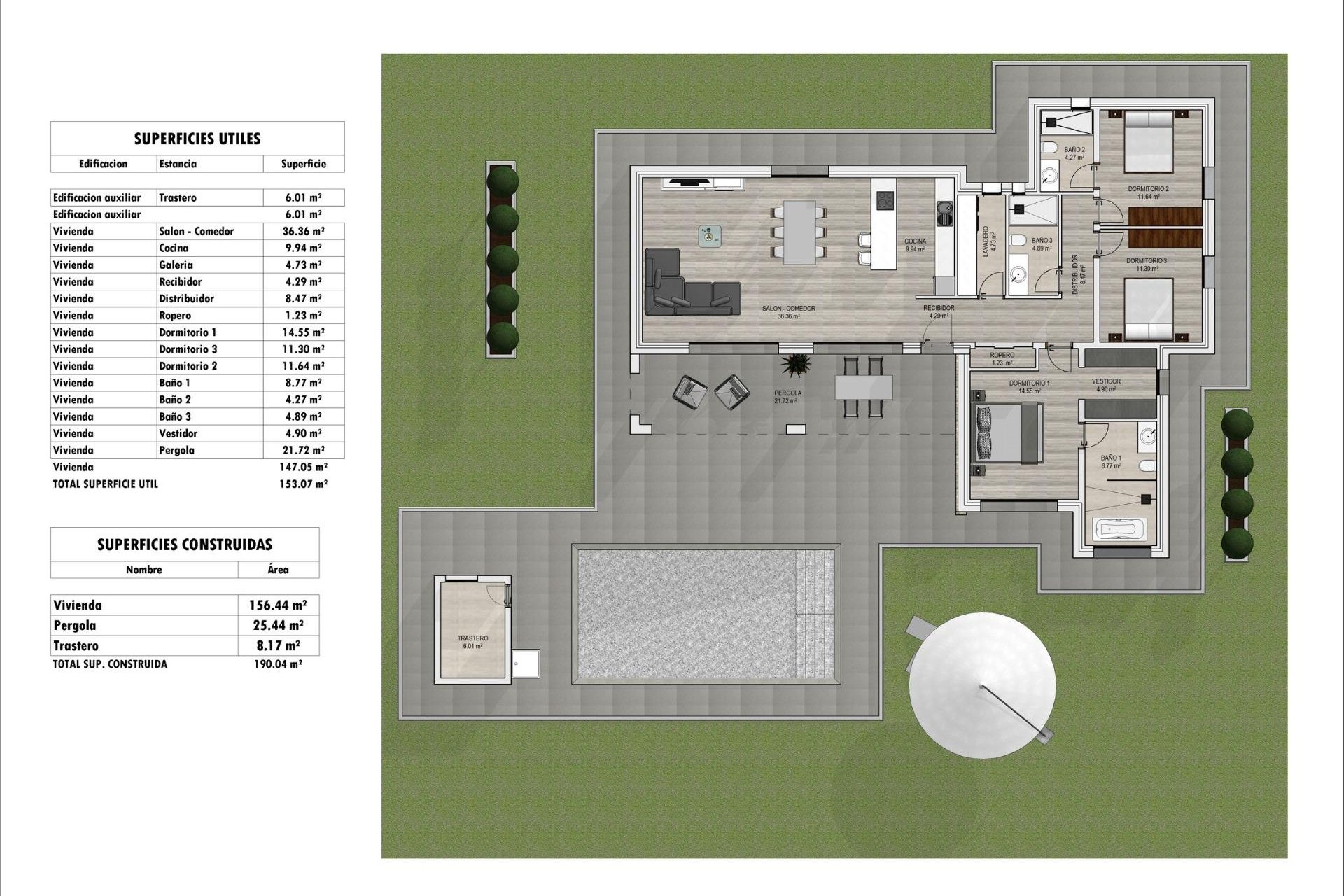 Obra nueva - Villa -
Aspe - Poligono 19