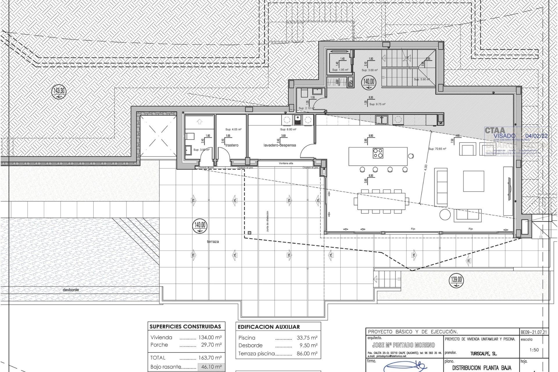 Obra nueva - Villa -
Benissa - Racó Del Galeno