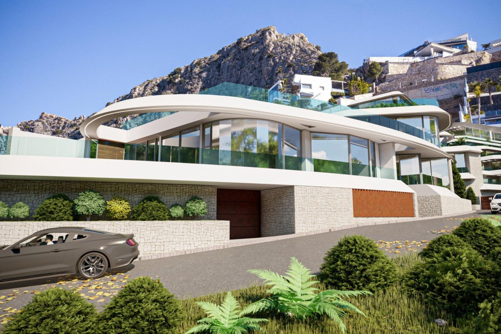 Obra nueva - Villa -
Calpe - Mascarat