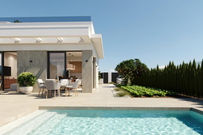 Obra nueva - Villa -
Fuente Álamo - Hacienda Del Álamo Golf