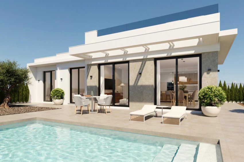 Obra nueva - Villa -
Fuente Álamo - Hacienda Del Álamo Golf