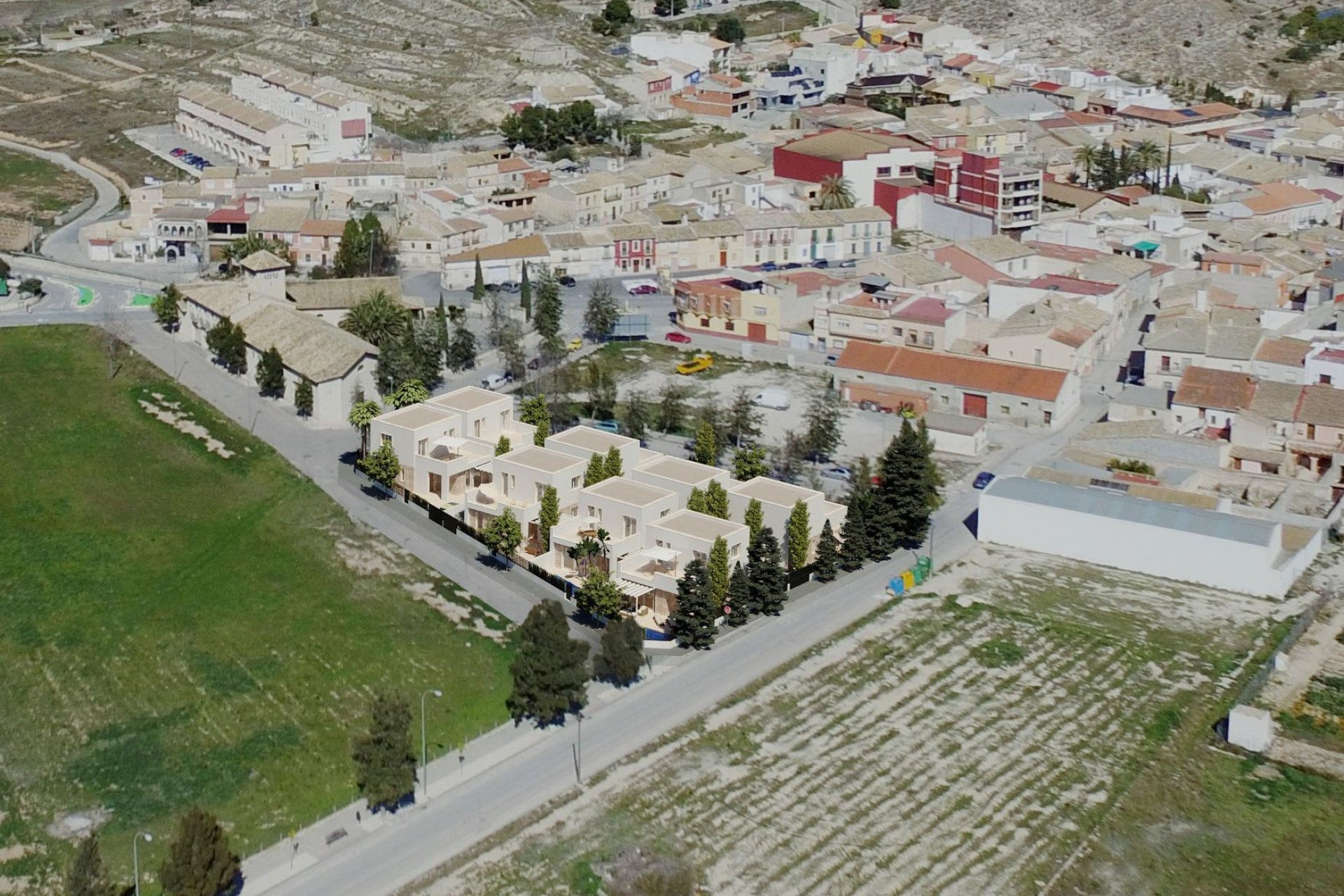 Obra nueva - Villa -
Hondón de las Nieves - Center