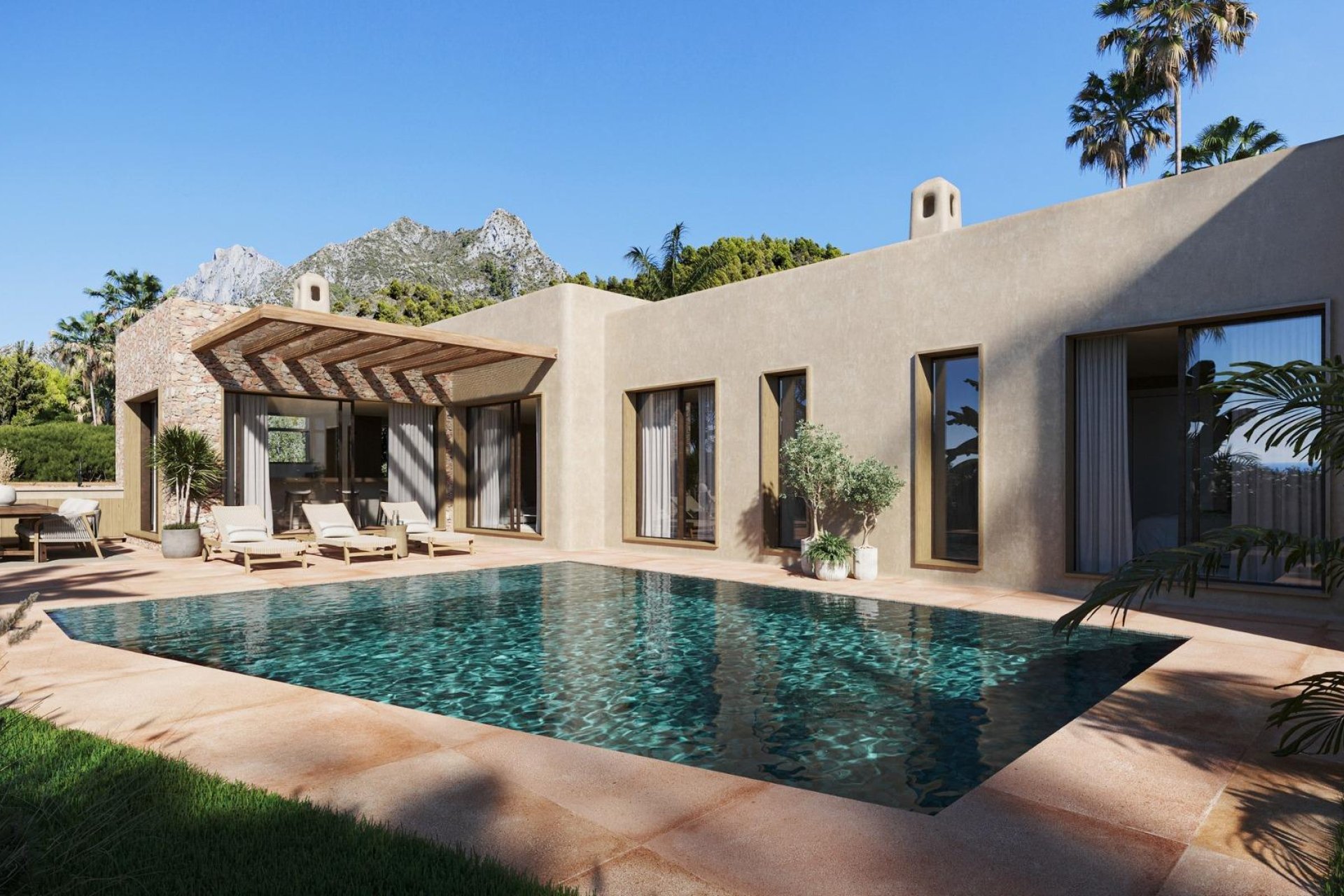 Obra nueva - Villa -
Jávea - Valle del Sol