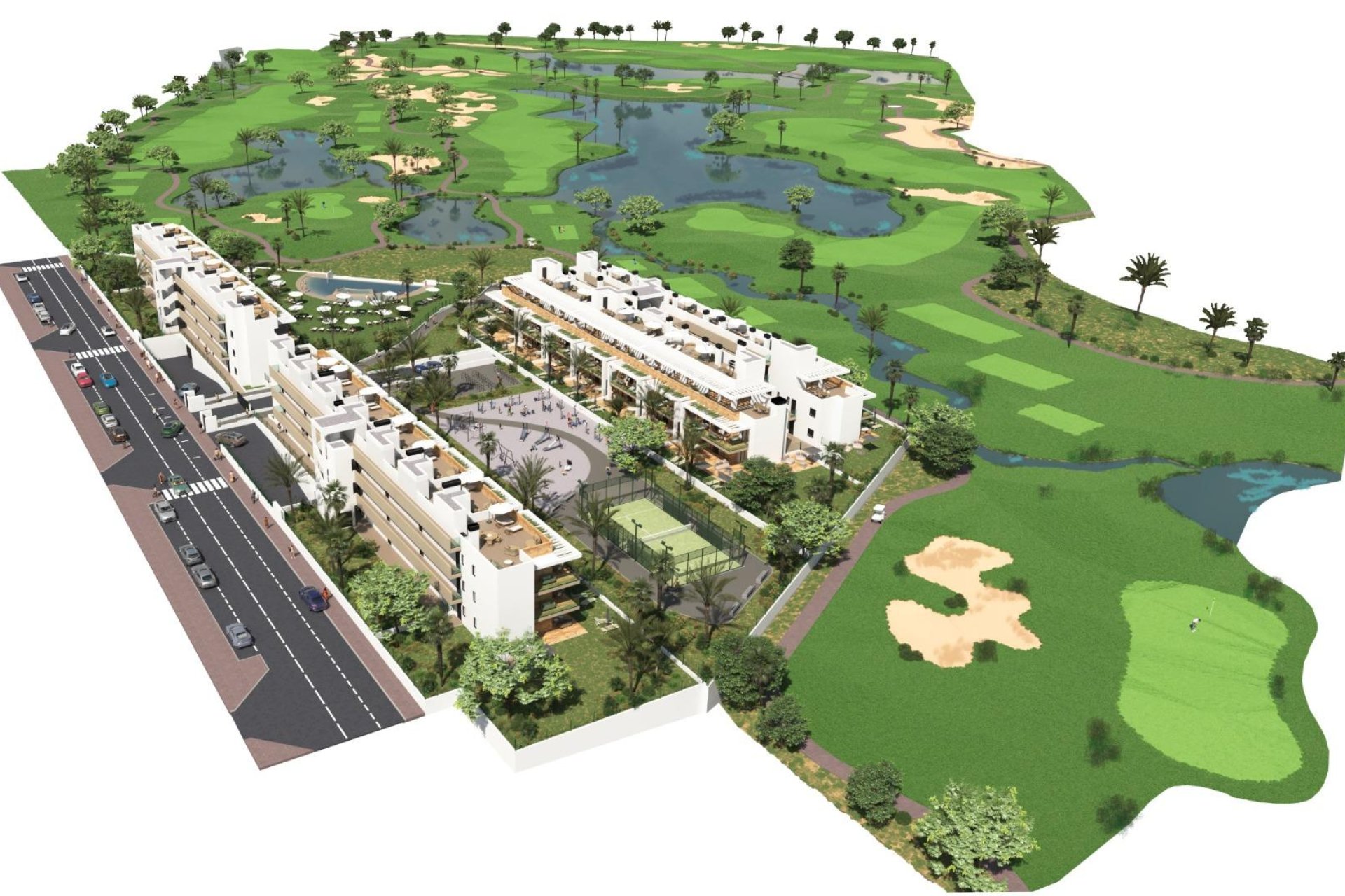 Obra nueva - Villa -
Los Alcázares - La Serena Golf