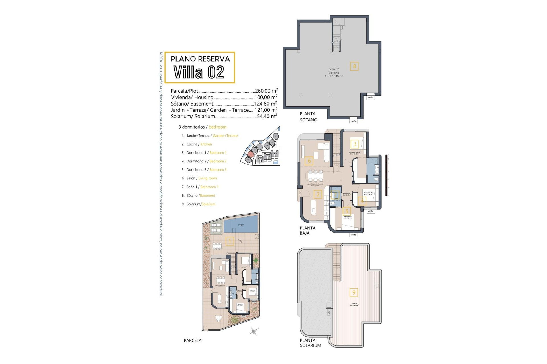 Obra nueva - Villa -
Los Alcázares - La Serena Golf