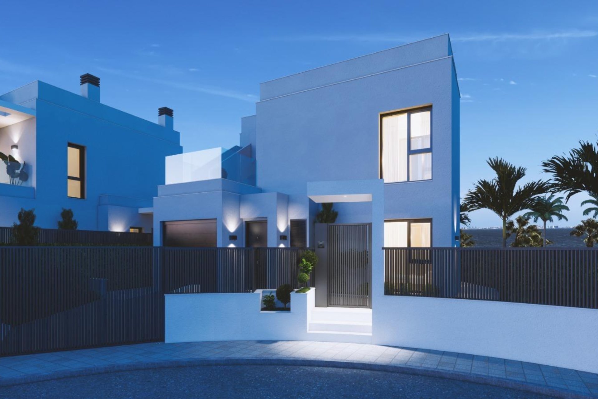 Obra nueva - Villa -
Los Alcázares - Punta Calera