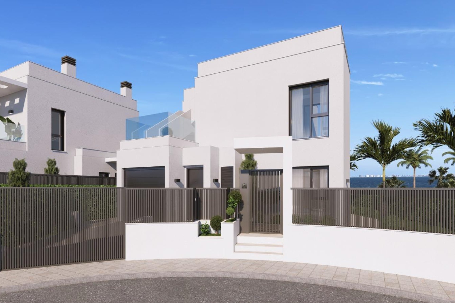 Obra nueva - Villa -
Los Alcázares - Punta Calera