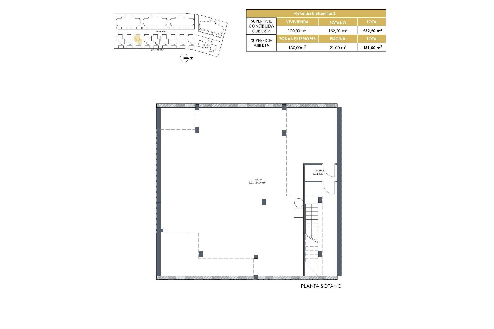 Obra nueva - Villa -
Los Alcázares - Serena Golf