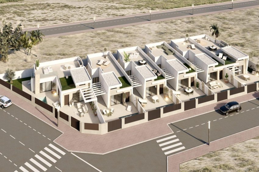 Obra nueva - Villa -
Los Alcázares - Serena Golf