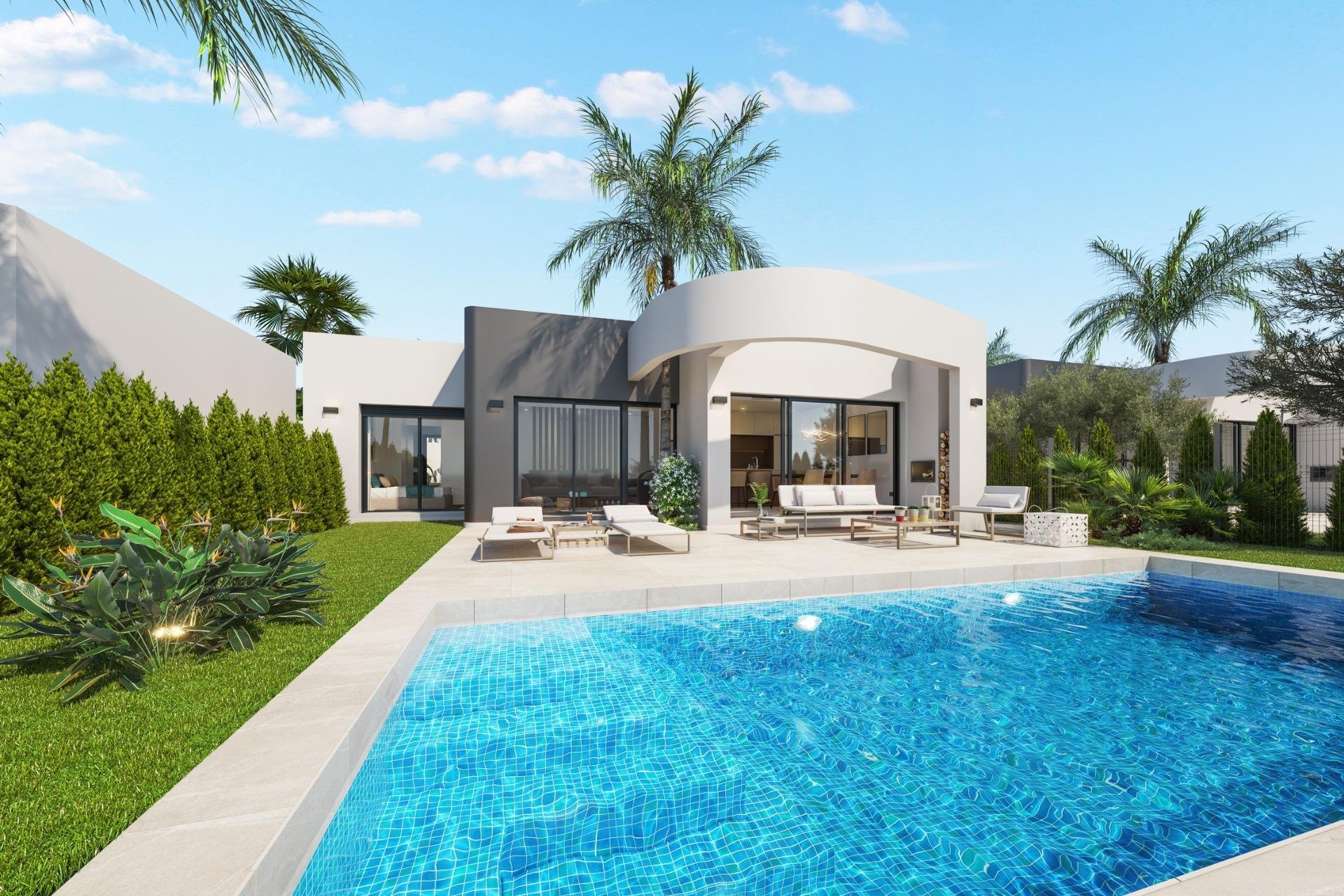 Obra nueva - Villa -
Los Alcázares - Serena Golf
