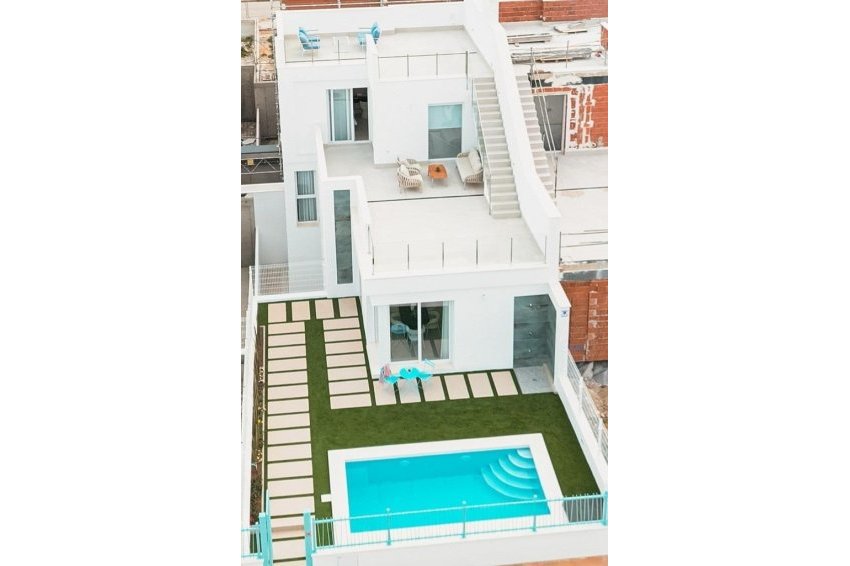 Obra nueva - Villa -
Los Alcázares - Torre del Rame