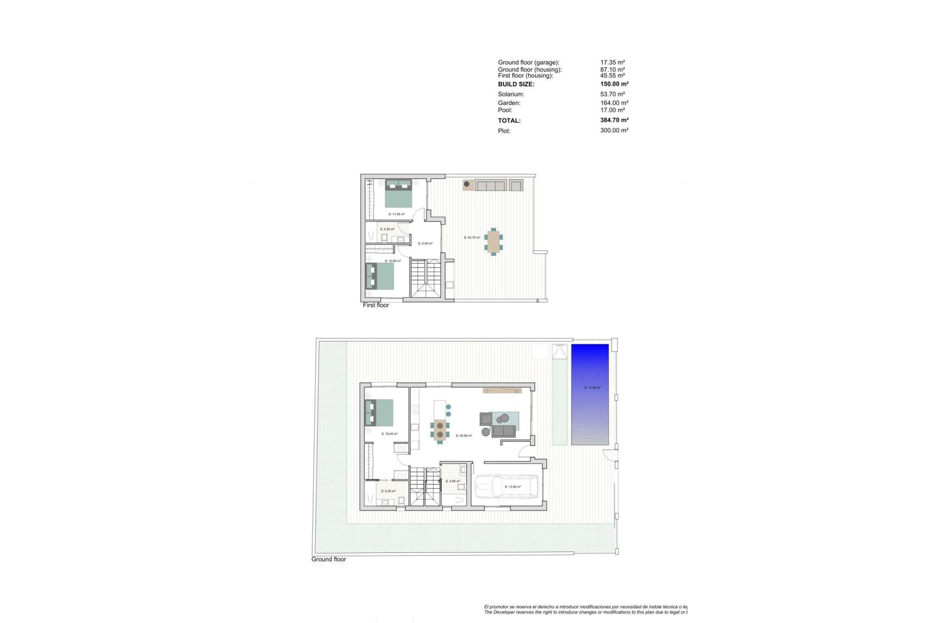 Obra nueva - Villa -
Los Alcázares