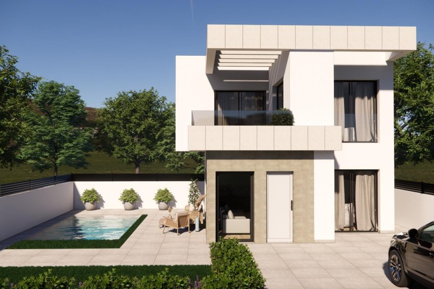 Obra nueva - Villa -
Los Montesinos - La Herrada