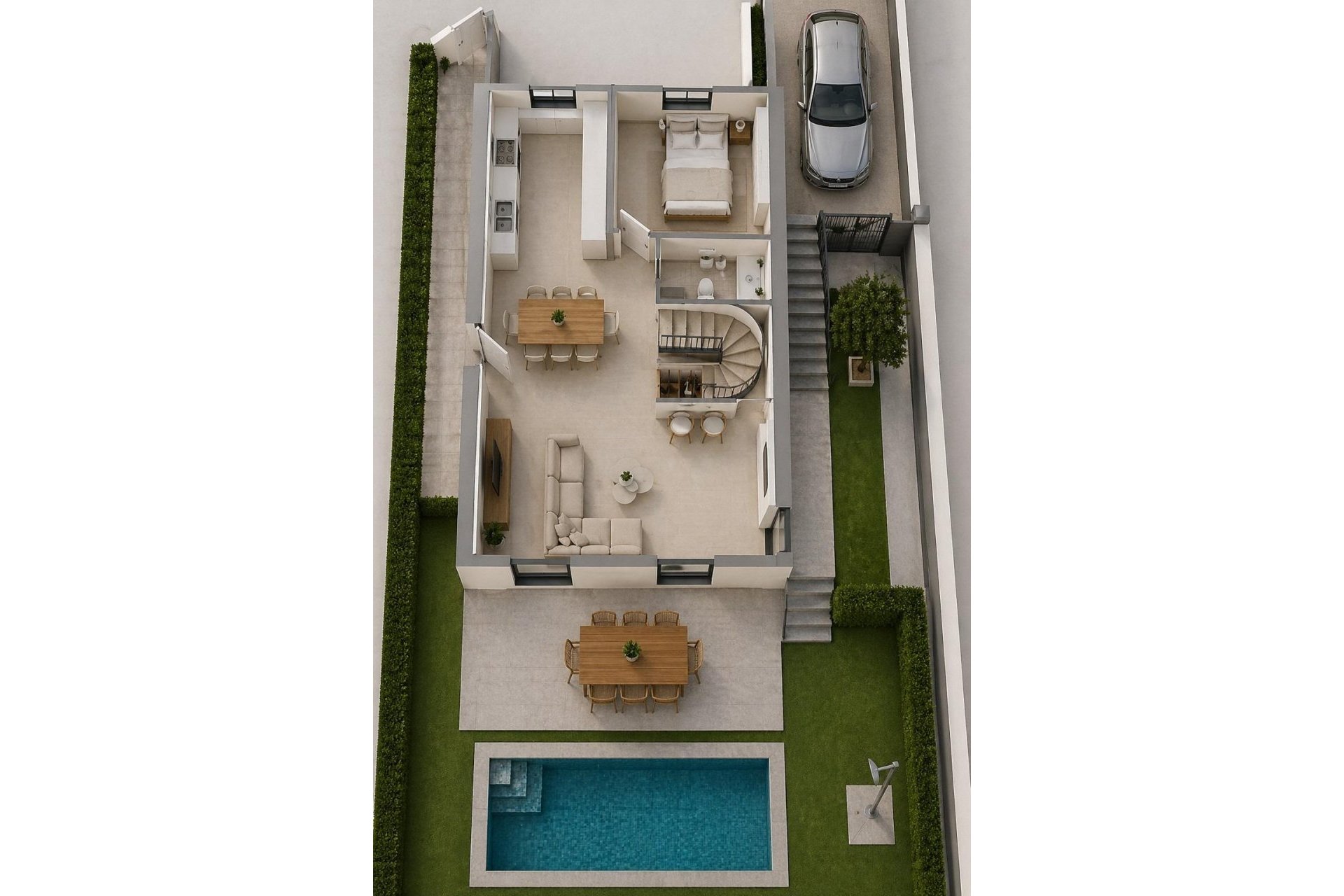 Obra nueva - Villa -
Mazarron - Country Club