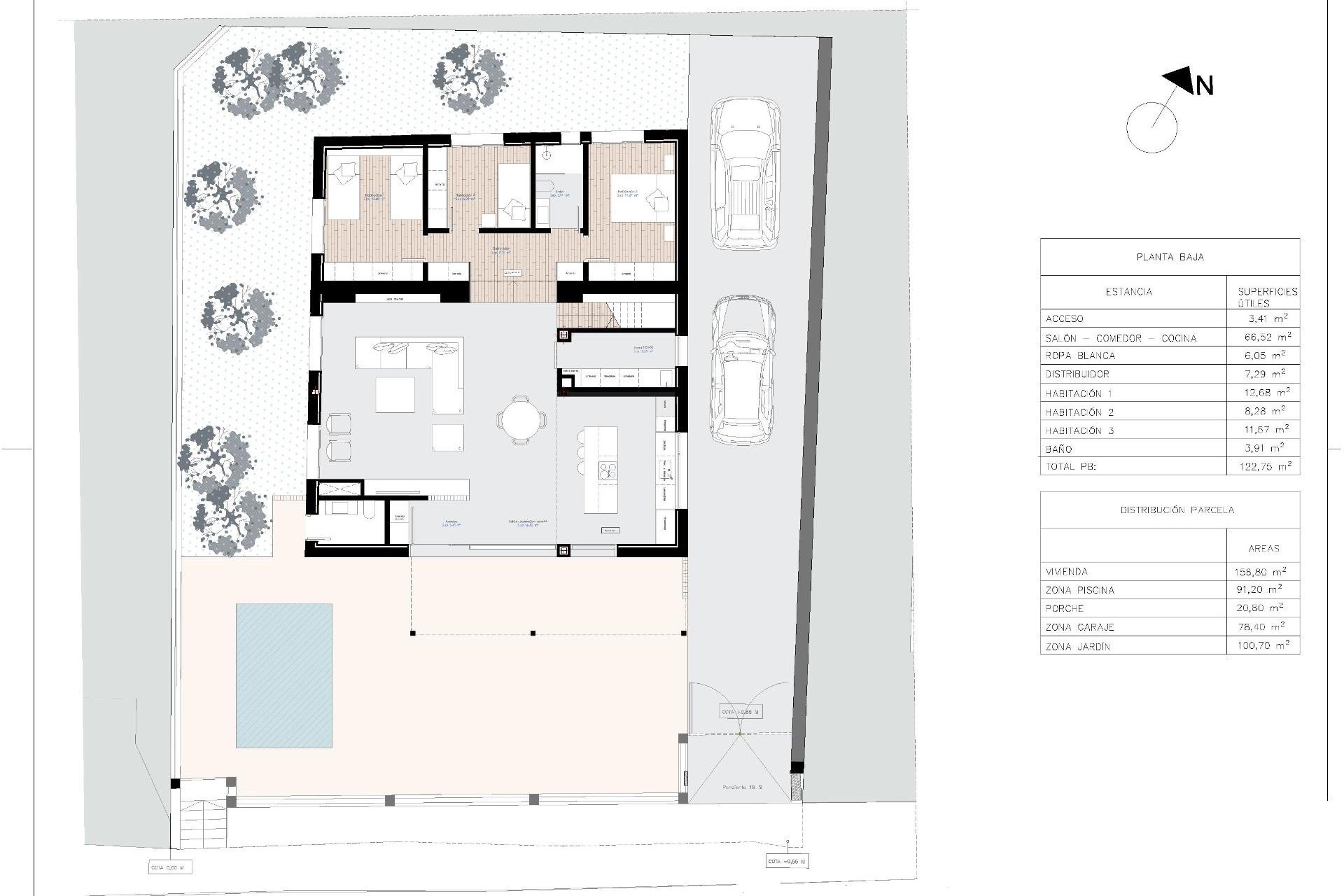 Obra nueva - Villa -
Monforte del Cid - La Capitana