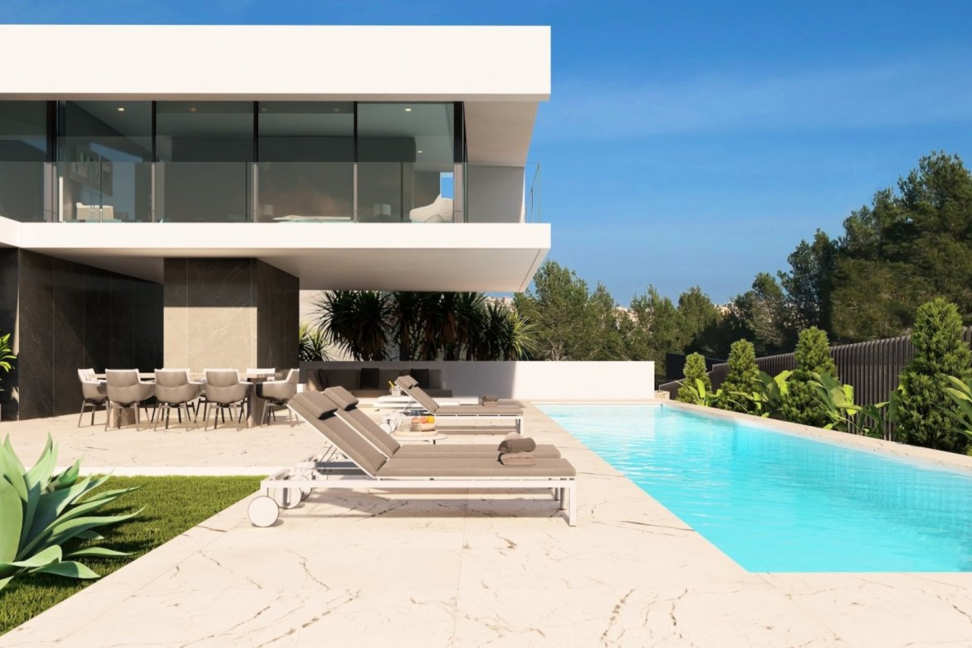 Obra nueva - Villa -
Moraira_Teulada - El Portet