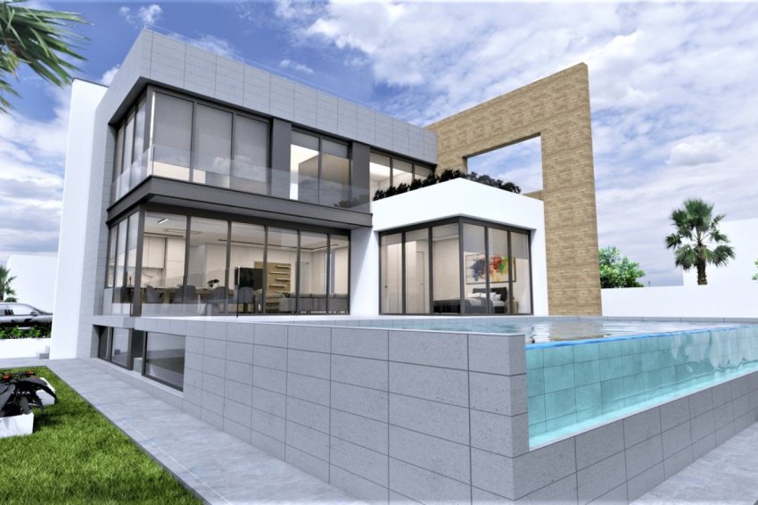 Obra nueva - Villa -
Orihuela Costa - La Zenia