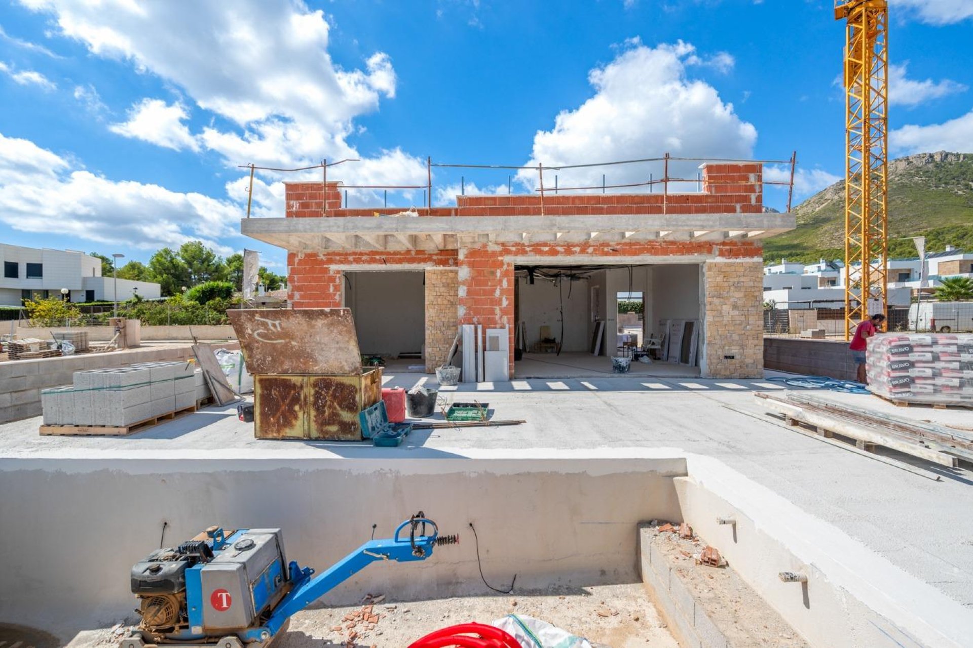 Obra nueva - Villa -
Polop - Novapolop