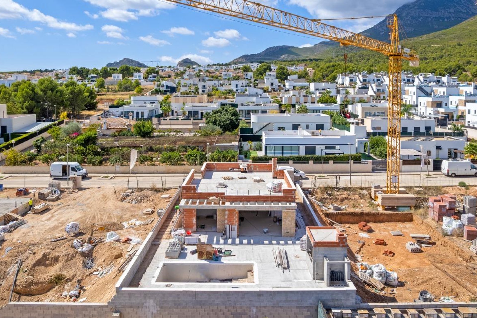 Obra nueva - Villa -
Polop - Novapolop