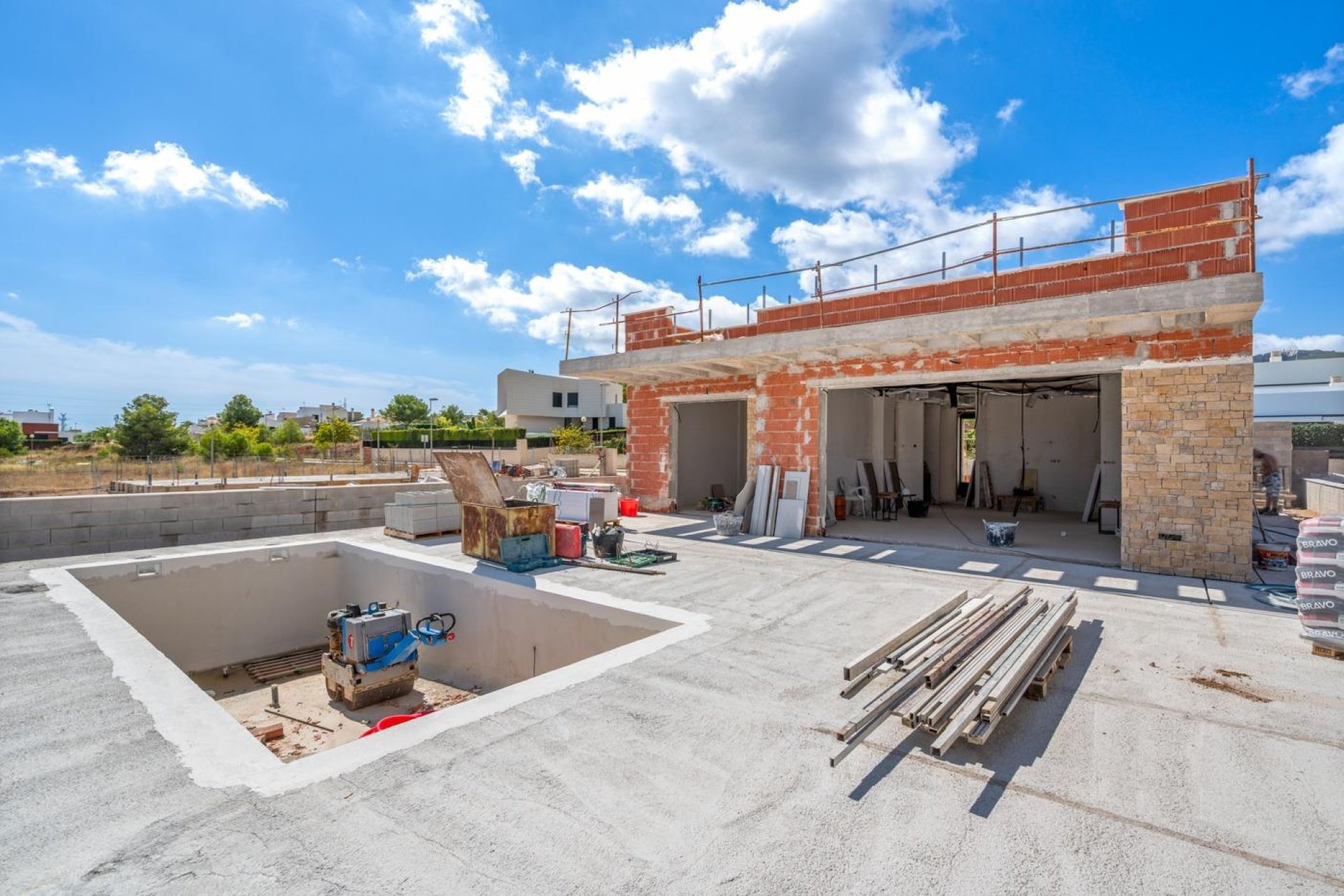 Obra nueva - Villa -
Polop - Novapolop