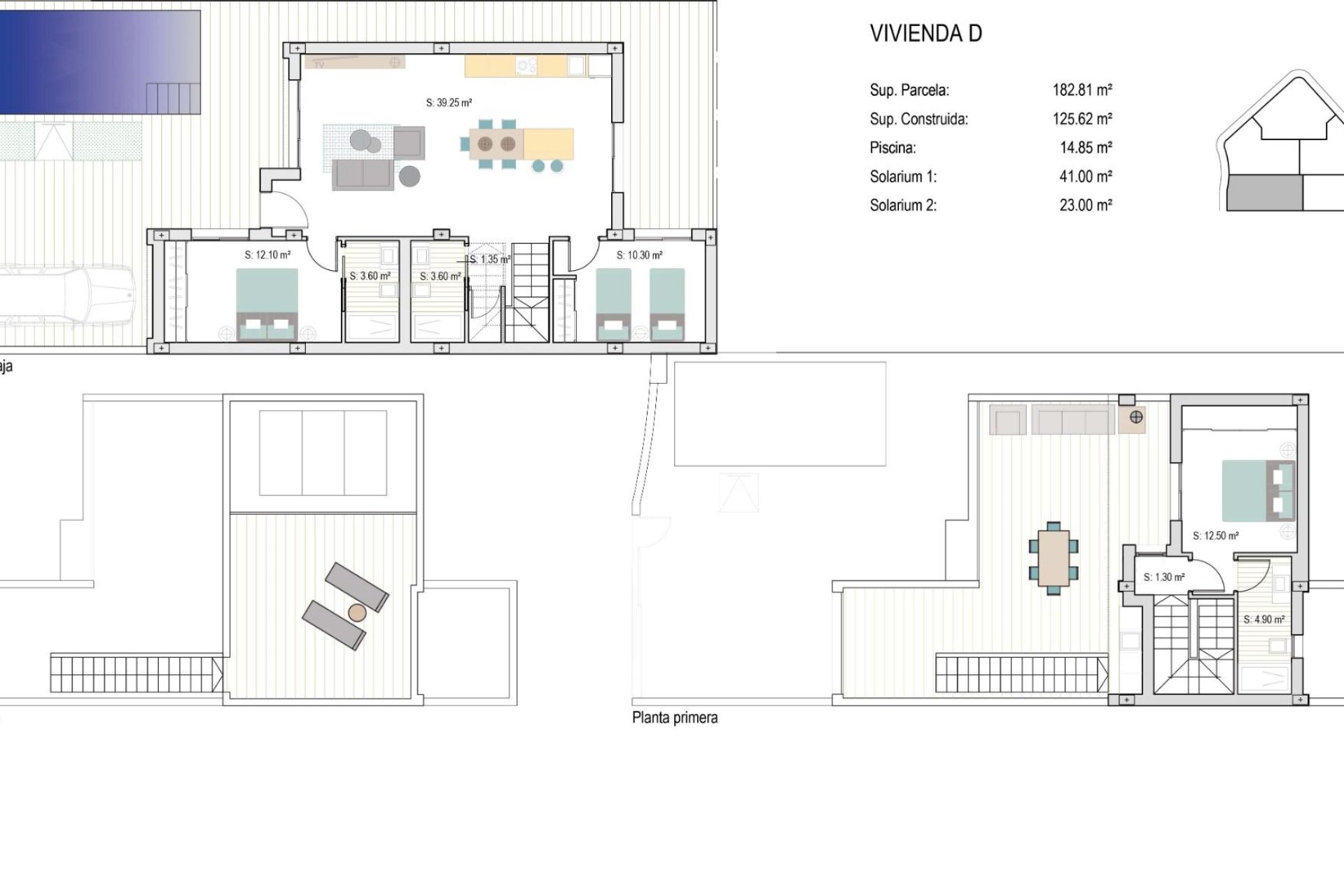 Obra nueva - Villa -
San Javier - Roda Golf