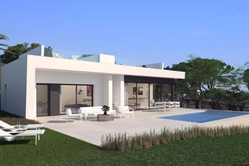 Obra nueva - Villa -
San Miguel - Las Colinas Golf