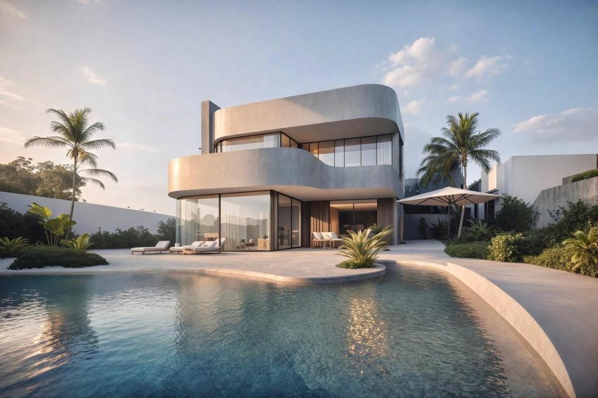 Obra nueva - Villa -
Torre - Pacheco - Roldán