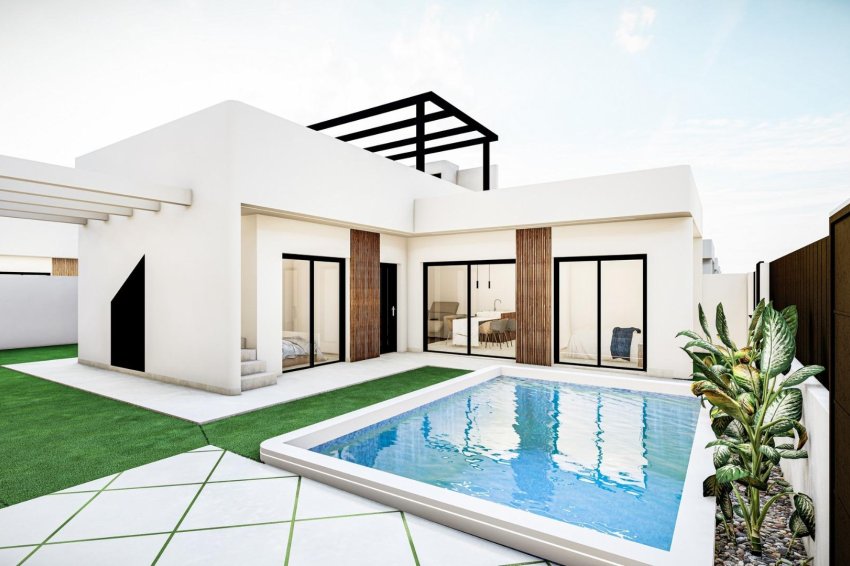 Obra nueva - Villa -
Torre - Pacheco - Roldán