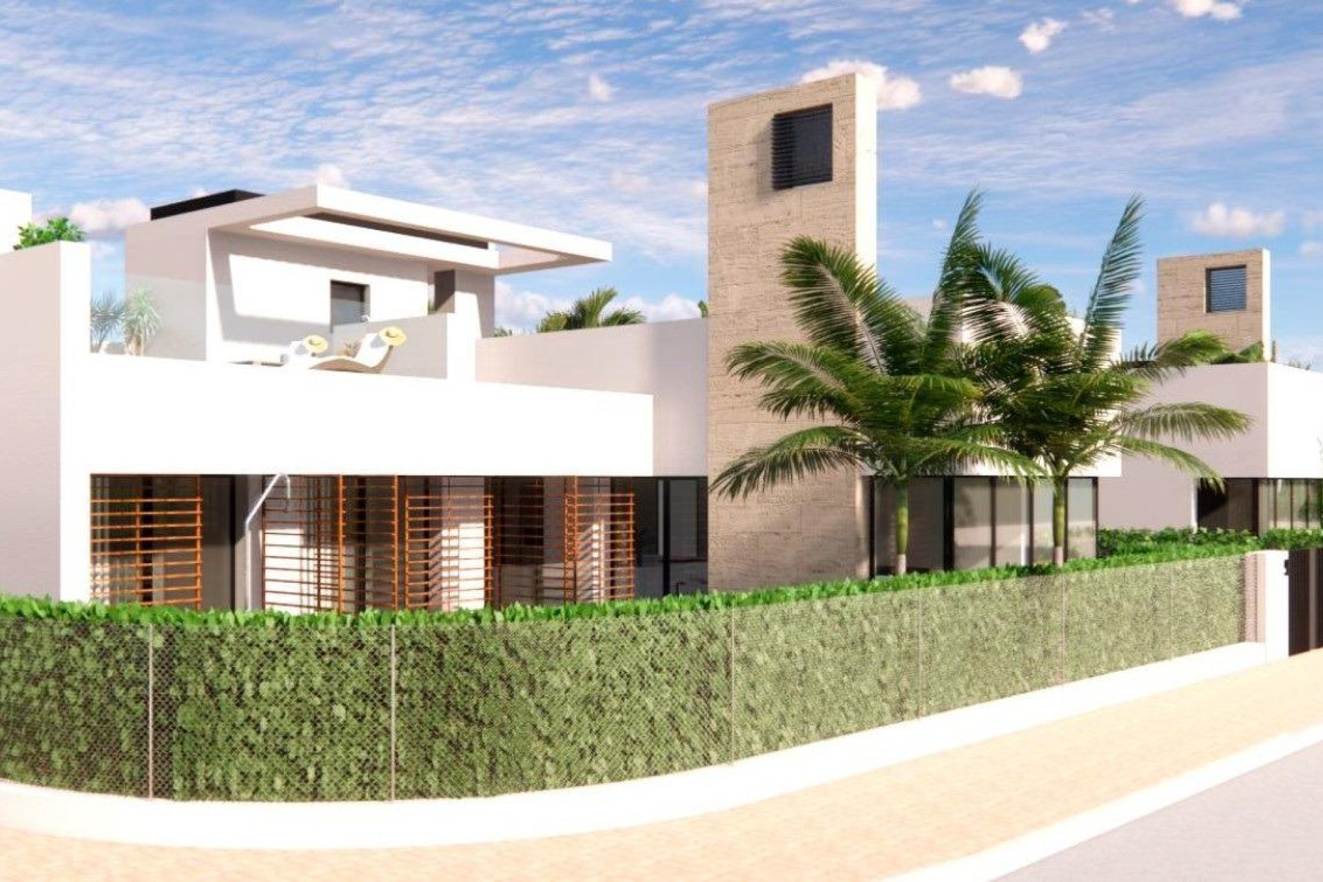 Obra nueva - Villa -
Torre - Pacheco - Santa Rosalía