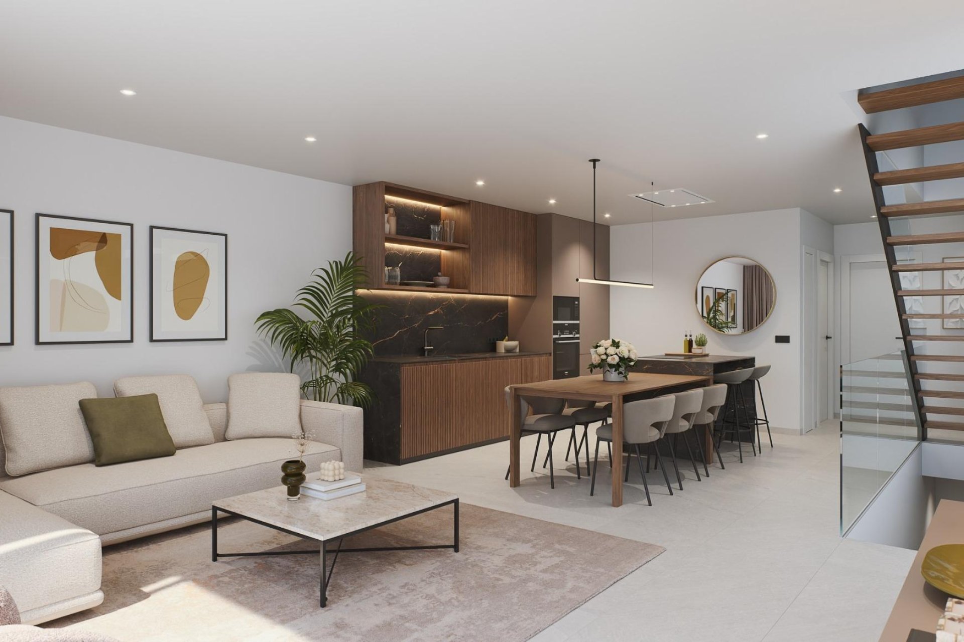 Obra nueva - Villa -
Torre - Pacheco - Santa Rosalía