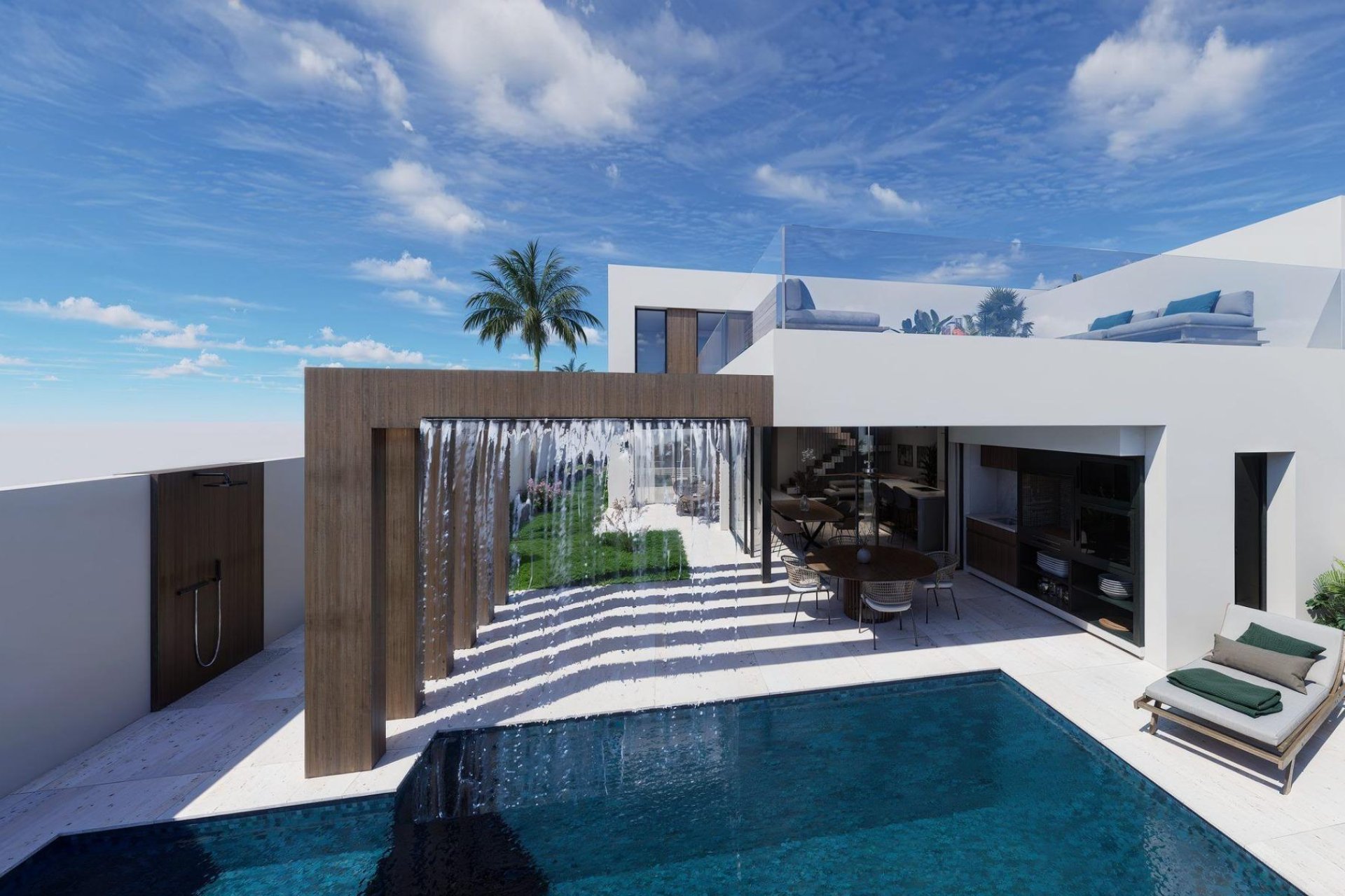 Obra nueva - Villa -
Torre - Pacheco - Santa Rosalía