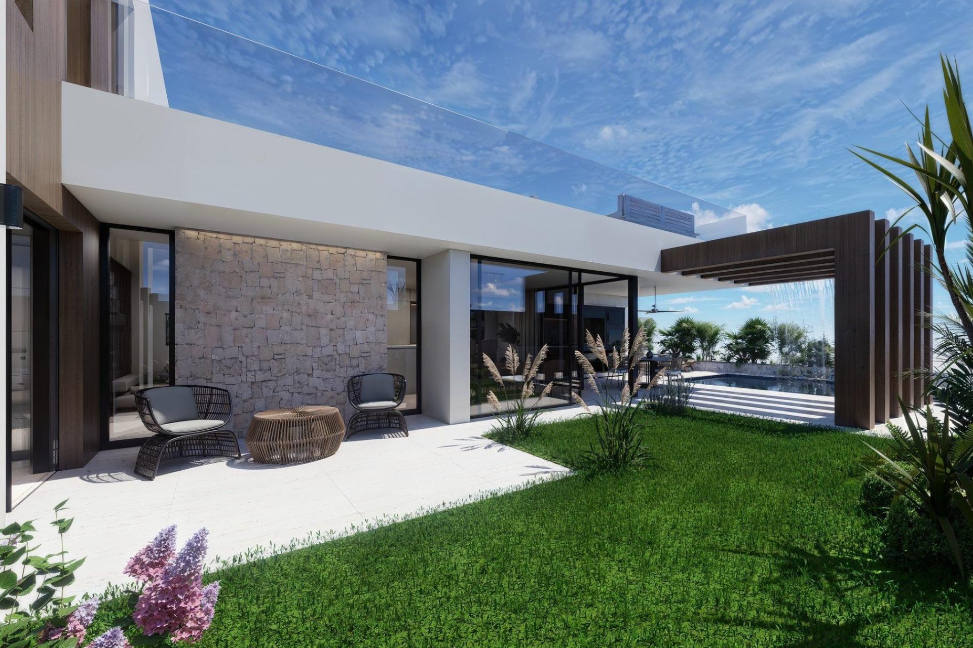 Obra nueva - Villa -
Torre - Pacheco - Santa Rosalía