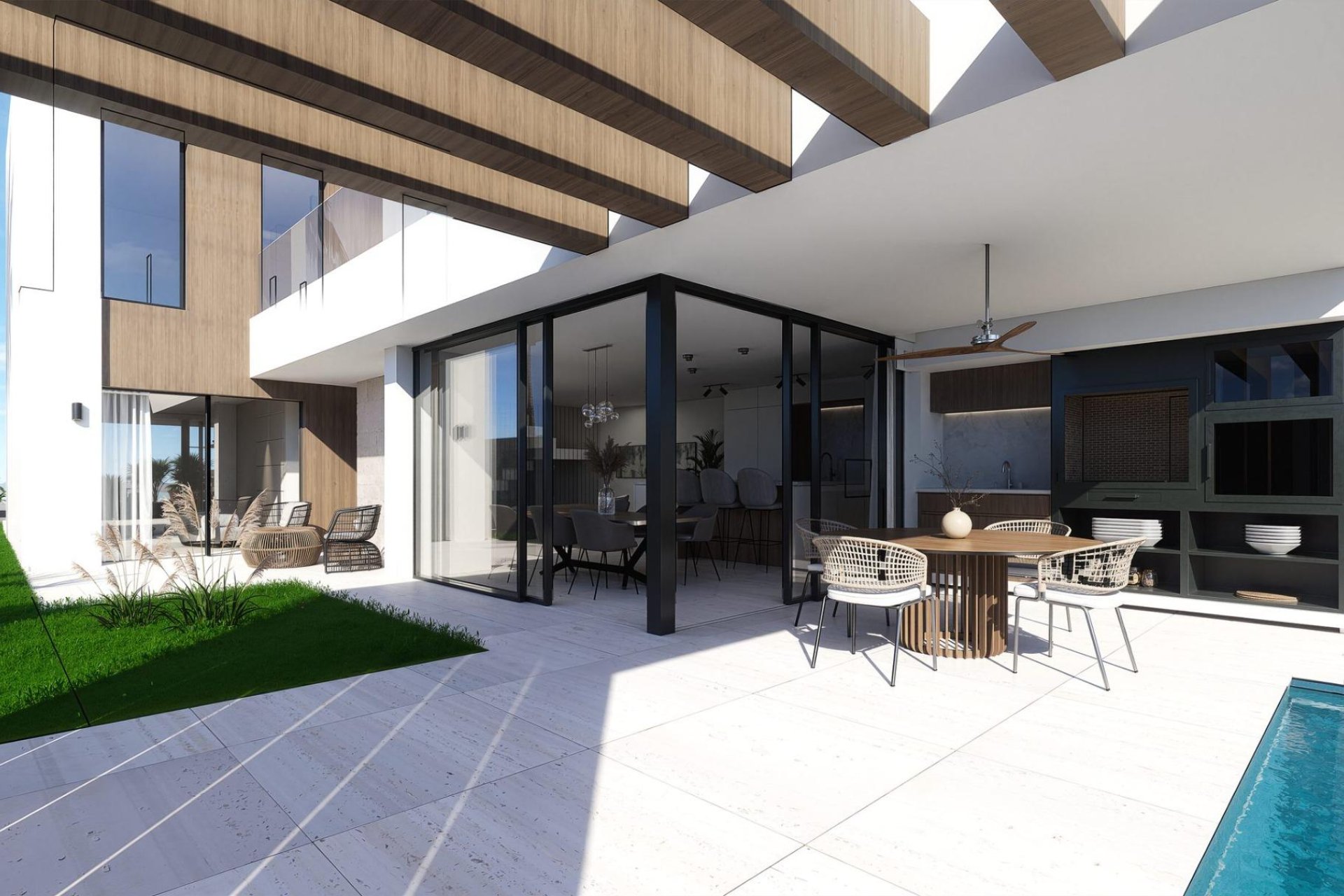 Obra nueva - Villa -
Torre - Pacheco - Santa Rosalía