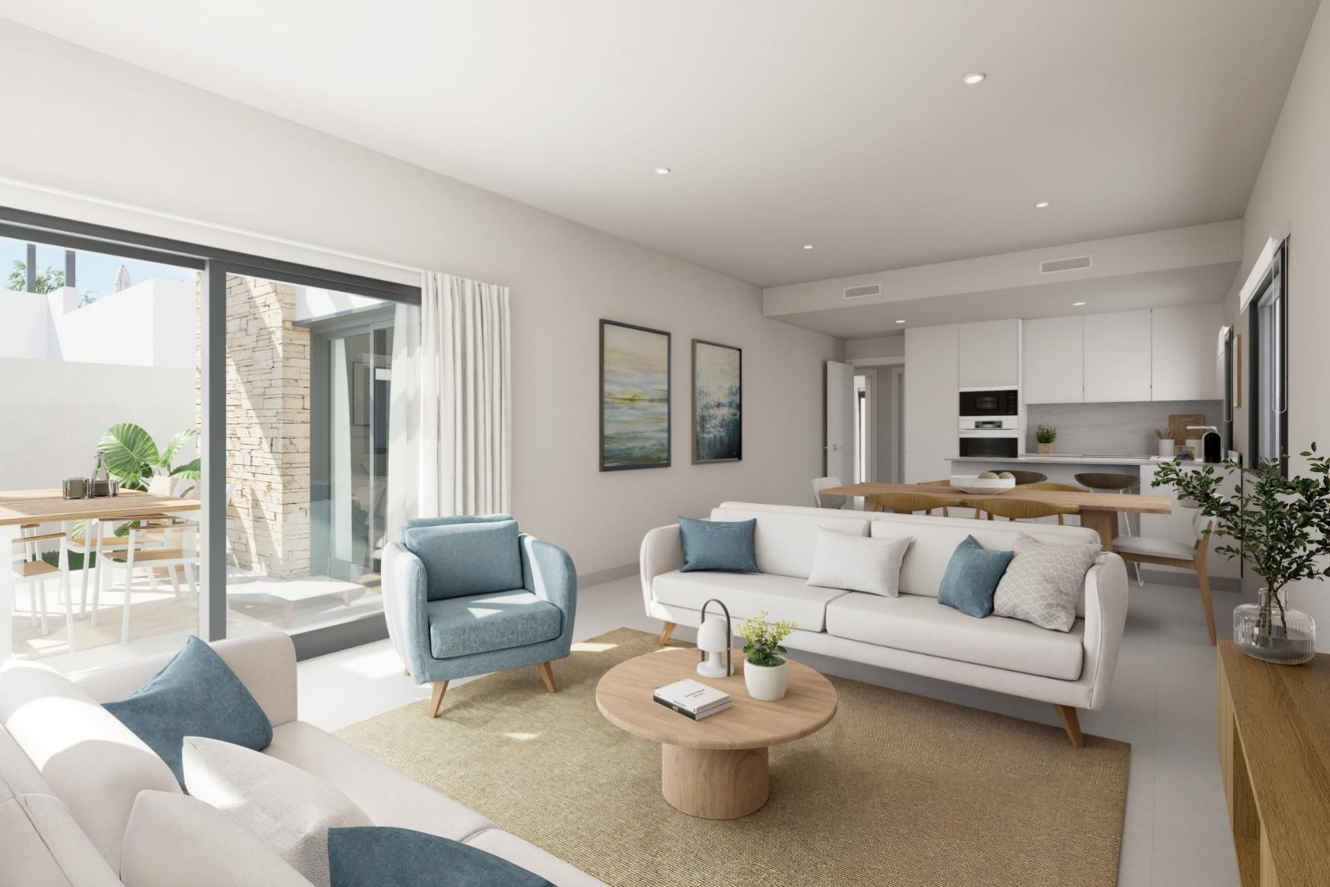 Obra nueva - Villa -
Vera - Valle del Este Golf