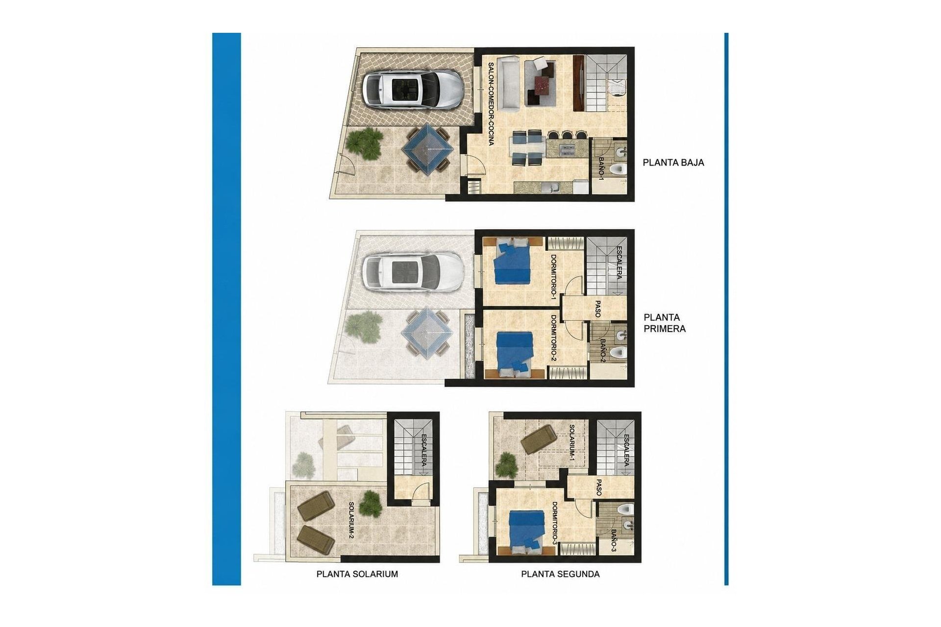 Resale - Townhouse -
Orihuela Costa - Las Filipinas
