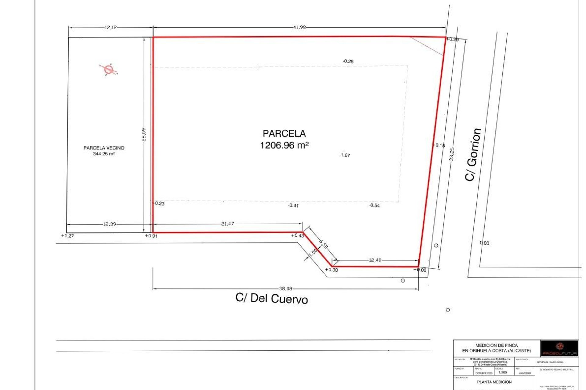 Reventa - Urban building plot -
Orihuela Costa - Playa Flamenca