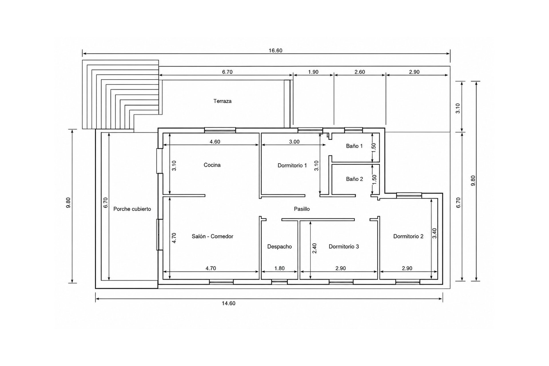 Reventa - Villa Detached -
La Zarza - Inland