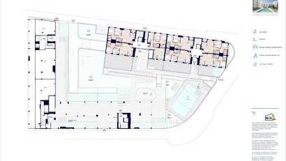 Nyproduktion - Apartment -
Alicante - San Agustín