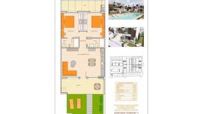 Nyproduktion - Bungalow -
Pilar de la Horadada - pueblo