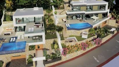 Nyproduktion - Villa -
Calpe - Maryvilla