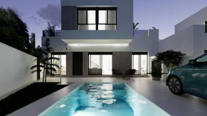 Nyproduktion - Villa -
San Fulgencio - Polideportivo