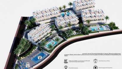 Nyproduktion - Apartment -
Finestrat - Puig Campana Golf