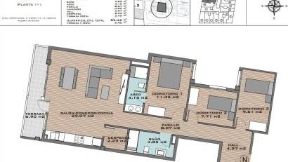 New Build - Apartment -
Algorfa - Pueblo