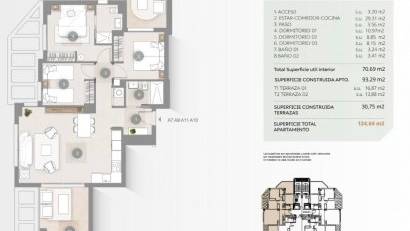 Nyproduktion - Apartment -
Calpe - Playa Arenal