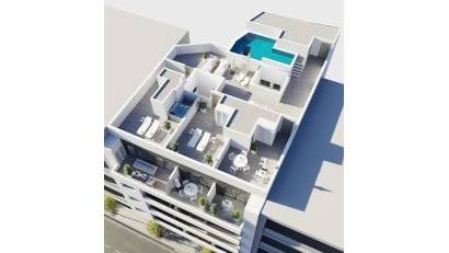 Nyproduktion - Apartment -
Torrevieja - Center
